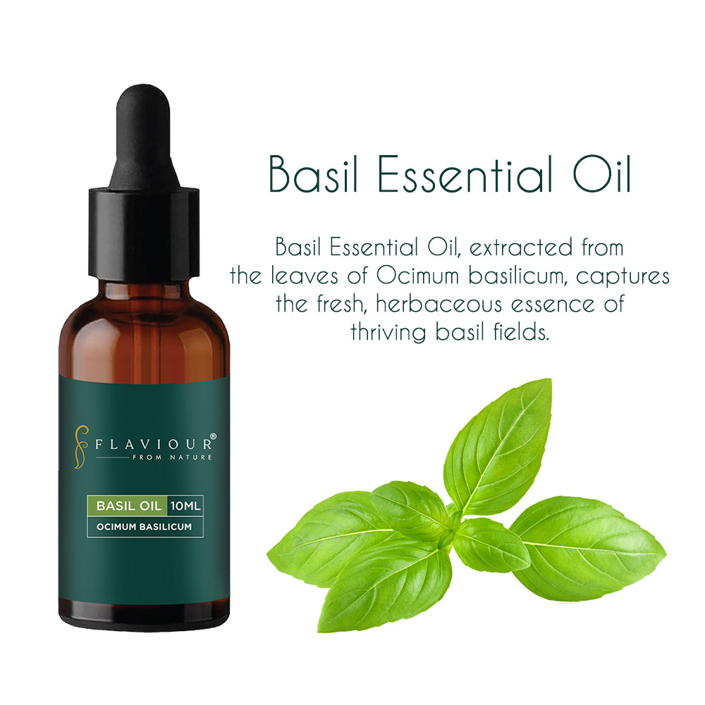 Flaviour Basil Essential Oil - Flaviour