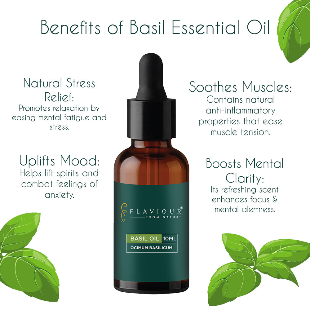 Flaviour Basil Essential Oil - Flaviour
