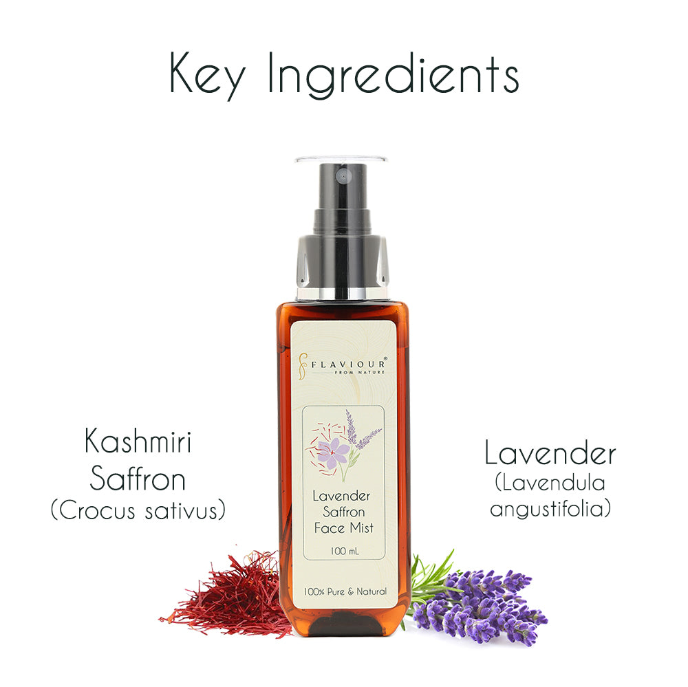 Flaviour Lavender Saffron Face Mist - Flaviour