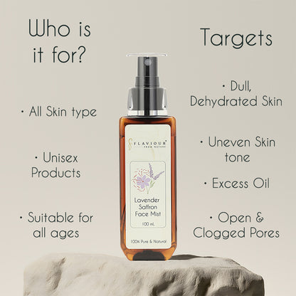 Flaviour Lavender Saffron Face Mist - Flaviour