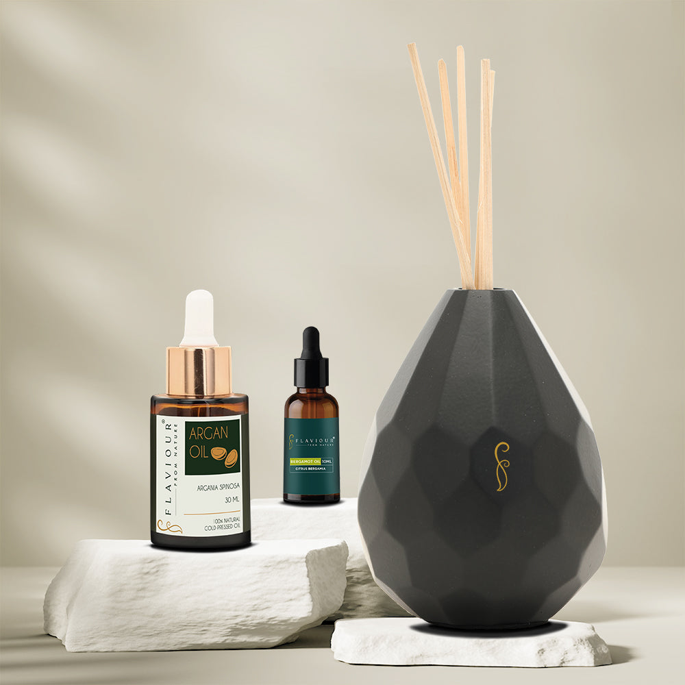 Flaviour Calmora Aromatherapy Starter Kit Essential Oil Diffuser Gift Box - Flaviour 
