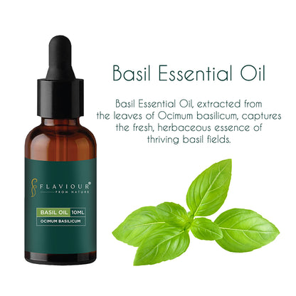 Flaviour Basil Essential Oil - Flaviour 