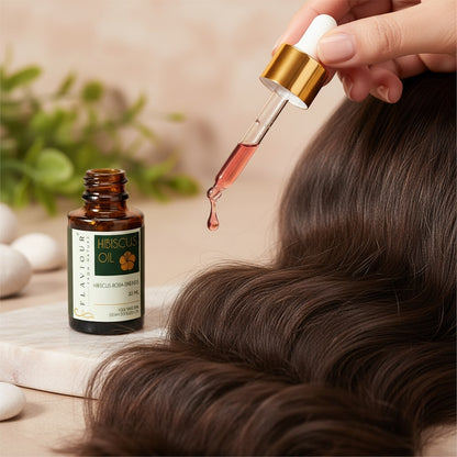 Flaviour Hibiscus Oil for Hair Growth & Scalp Health